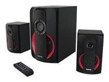 HAMA PR-2180 2.1 sound system black/red