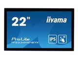 IIYAMA TF2234MC-B7X 21.5inch IPS 1920x1080 10 Point Touch Anti-Fingerprint 1000:1 305cd/m2 8ms HDMI DP VGA USB Touch Interface