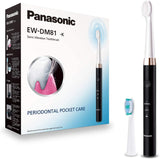 Panasonic Electric Toothbrush EW-DM81-K503 Rechargeable, For adults, Number of brush heads included 2, Number of teeth brushing modes 2, Sonic technology, White/Black