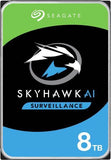 SEAGATE Surveillance AI Skyhawk 8TB HDD SATA 6Gb/s 256MB cache 8.9cm 3.5inch