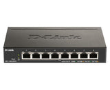 D-Link 8-Port Gigabit PoE Smart Managed Switch DGS-1100-08PV2 Web managed, Desktop