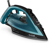 TEFAL FV6832E0 Steam Iron, 2800 W, Water tank capacity 270 ml, Continuous steam 50 g/min, Steam boost performance 260 g/min, Black/Blue