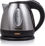 Tristar Jug Kettle WK-1323 Standard, 1500 W, 1.2 L, Stainless steel, 360° rotational base, Silver