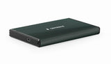 GEMBIRD EE2-U3S-3-G USB 3.0 2.5inch HDD enclosure brushed aluminum green