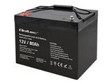 QOLTEC 53075 AGM battery 12V 80Ah