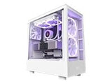 NZXT PC case H5 Elite white window