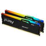 KINGSTON 16GB 5600MT/s DDR5 CL36 DIMM Kit of 2 FURY Beast RGB EXPO