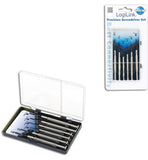 Logilink Small Screwdriver Set, 6pcs Incl. transport boxThe set includes1x slot driver 1.4 mm1x slot driver 2.0 mm1x slot driver 2.4 mm1x slot driver 3.0 mm1x Cross slot driver 0 mm1x Cross slot driver 1 mm