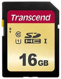 TRANSCEND 16GB UHS-I U1 SD Card MLC