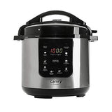 Camry Pressure cooker CR 6409 1500 W, Alluminium pot, 6 L, Number of programs 8, Stainless steel/Black