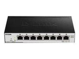 D-Link 8-Port Gigabit PoE Smart Managed Switch DGS-1100-08PV2 Web managed, Desktop