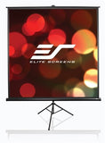 Elite Screens Tripod/Portable Pull Up Projector Screen T92UWH Diagonal 92 ", 16:9, Viewable screen width (W) 203.2 cm, Black