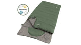 Outwell Contour Lux XL, Sleeping Bag, 235 x 105 cm, YKK 2-way L-shape open-end with auto lock, Green