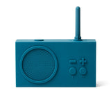 LEXON FM radio and wireless speaker TYKHO3 Portable, Wireless connection, Duck Blue, Bluetooth