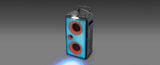 Muse Party Box Bluetooth Speaker M-1928 DJ 300 W, Wireless connection, Black, NFC, Bluetooth