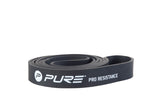 Pure2Improve Pro Resistance Band Heavy Black, 100% Latex