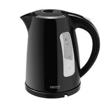 Camry Kettle CR 1255  Standard, Plastic, Black, 2200 W, 360° rotational base, 1.7 L