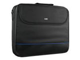 NATEC NTO-0335 Laptop Bag IMPALA Black-Blue 15.6inch stiff shock absorbing frame