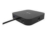 I-TEC USB-C Dual Display MST DS 1xDP 1xHDMI 1xGLAN 3xUSB 3.0 2xUSB 2.0 1xUSB-C-Datei 1xAudio/Mic Jack 1x65W USB-C PD+Charger 77W