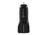 QOLTEC 50137 Qoltec Car charger 12-24V   30W   5V   3A   2xUSB