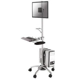 TV SET ACC FLOOR STAND SILVER/10-27