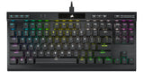 Corsair K70 RGB TKL Champion Series Gaming keyboard, RGB LED light, US, Wired, Black