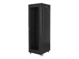 LANBERG rack cabinet 19inch free-standing 42U/600x800 flat pack with mesh door black