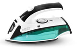 Camry CR 5024  White/green/black, 840 W, Steam Travel iron, Vertical steam function, Water tank capacity 40 ml