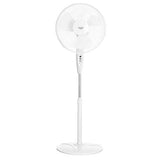 Adler Fan AD 7323w Stand Fan, Number of speeds 3, 90 W, Oscillation, Diameter 40 cm, White