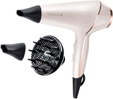 Remington Hair dryer ProLuxe AC9140 2400 W, Number of temperature settings 3, Ionic function, Diffuser nozzle, White/Gold/Black