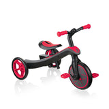 Globber Tricycle and Balance Bike  Explorer Trike 2in1 Red