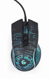 GEMBIRD MUSG-RGB-01 USB LED gaming mouse black