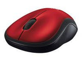 LOGITECH M185 Wireless Mouse - RED - EER2