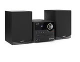 Sharp XL-B512(BK) Hi-Fi Micro System, CD/FM/USB/Bluetooth v5.0, 45W, Black