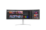 LCD Monitor|LG|49WQ95C-W|49"|Curved|Panel IPS|5120x1440|32:9|Matte|5 ms|Speakers|Swivel|Height adjustable|Tilt|49WQ95C-W