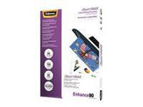 FELLOWES Pochettes SuperQuick brillantes A4 80 microns - Pack de 100