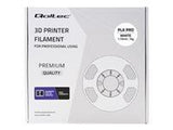 QOLTEC Professional filament for 3D printing PLA PRO 1.75mm 1 kg Cold white