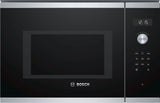 Bosch Microwave Oven BFL554MS0 Built-in, 31.5 L, Retractable, Rotary knob, Start button, Touch Control, 900 W, Stainless steel, Defrost