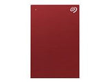 SEAGATE One Touch Potable 1TB USB 3.0 compatible with MAC and PC including data recovery service red