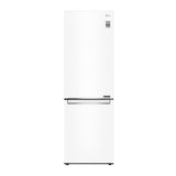 GBP31SWLZN LG Refrigerator GBP31SWLZN Energy efficiency class E, Free standing, Combi, Height 186 cm, No Frost system, Fridge net capacity 234 L, Freezer net capacity 107 L, Display, 36 dB, White