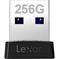 MEMORY DRIVE FLASH USB3 256GB/S47 LJDS47-256ABBK LEXAR