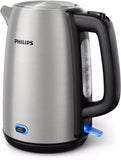 Philips Kettle HD9353/90 Viva Collection Electric,  1740-2060 W, 1.7 L, Stainless steel, 360° rotational base, Stainless steel