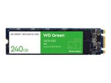 SSD|WESTERN DIGITAL|Green|240GB|M.2|SATA 3.0|Read speed 545 MBytes/sec|1.5mm|MTBF 1000000 hours|WDS240G3G0B