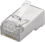 Goobay 93829 RJ45 plug, CAT 6 STP shielded