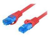 LANBERG patchcord cat.6A FTP LSZH CCA 5m red