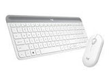 LOGITECH Slim Wireless Keyboard and Mouse Combo MK470 - OFFWHITE - US INTNL - INTNL