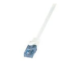 LOGILINK CP3021U LOGILINK - Patch Cable Cat.6A 10GE Home U/UTP EconLine white 0,50m