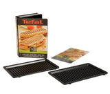 TEFAL XA800312 Grill/panini plates for SW852 Sandwich maker, Black