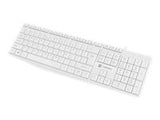 Natec Keyboard Nautilus NKL-1951 Wired, US, USB Type-A, White