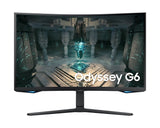 Samsung Curved Monitor LS32BG650EUXEN 32 ", VA, QHD, 2560 x 1440, 16:9, 1 ms, 350 cd/m², Black, 240 Hz, HDMI ports quantity 2